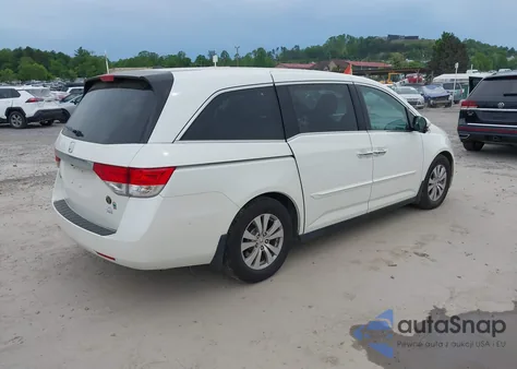 2016 Honda Odyssey Ex-L z USA, uszkodzony, nr VIN 5FNRL5H66GB057691